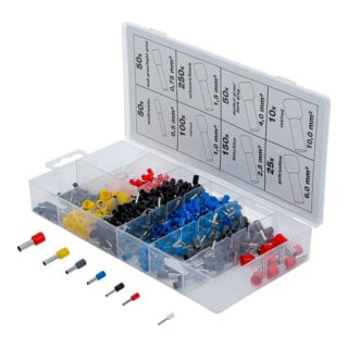BGS Geïsoleerd adereindhuls assortiment, 685 dlg.