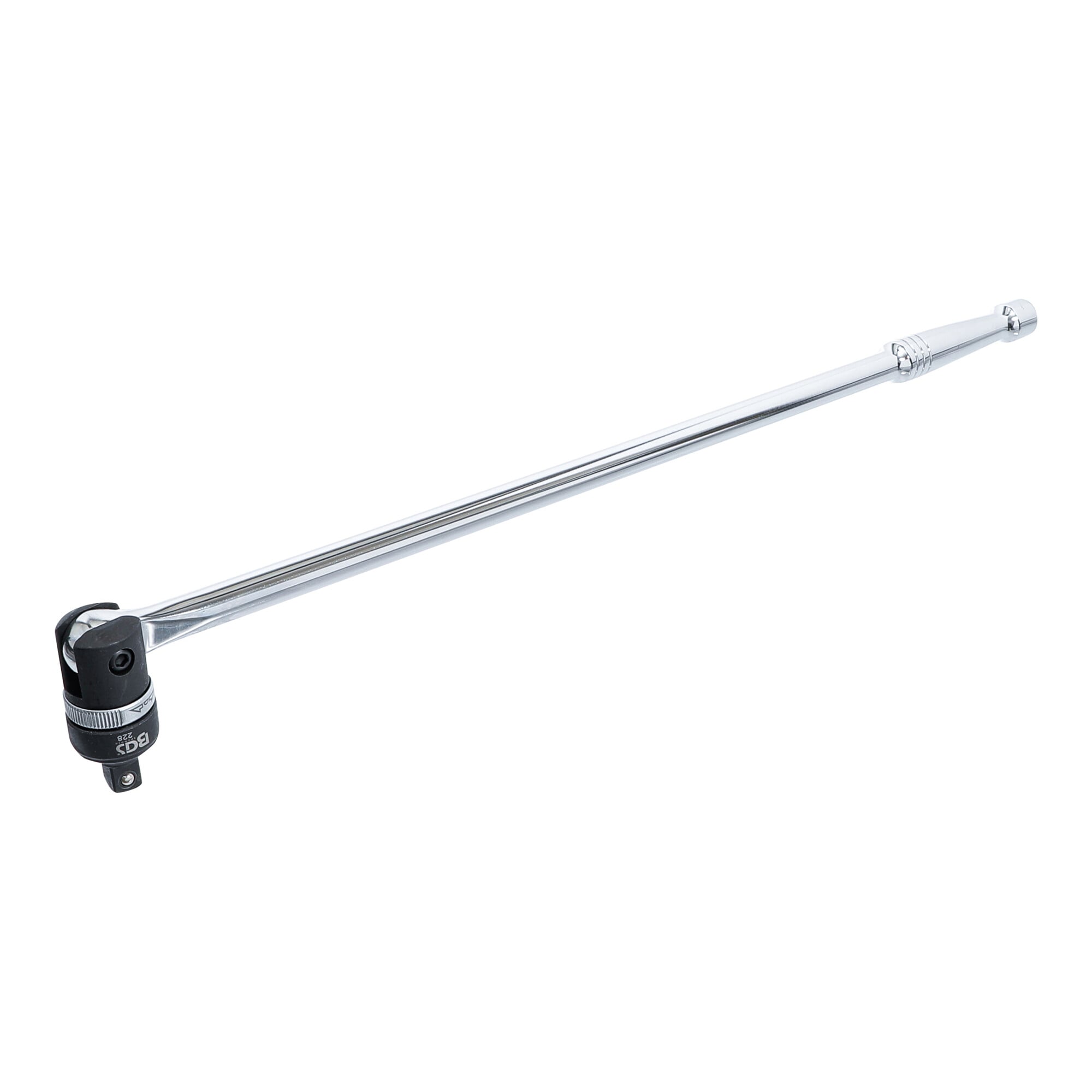 BGS Gelenkgriff mit Umschaltknarre Abtrieb Außenvierkant 12,5 mm (1/2") 620 mm ; BGS technic