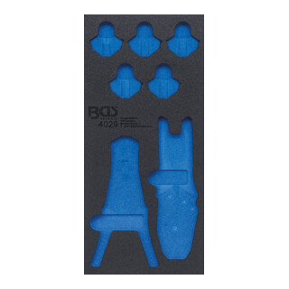 BGS Gereedschapmodule 1/3 | leeg | voor BGS 4029
