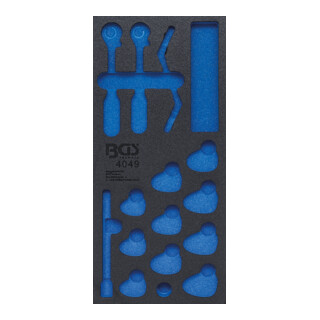BGS Gereedschapmodule 1/3 | leeg | voor BGS 4049