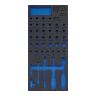 BGS Gereedschapmodule 1/3 | leeg | voor BGS 4054