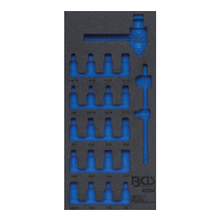 BGS Gereedschapmodule 1/3 | leeg | voor BGS 4094
