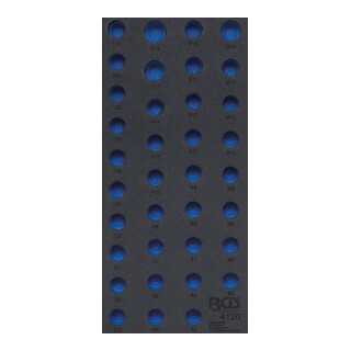 BGS Gereedschapmodule 1/3 | leeg | voor BGS 4120
