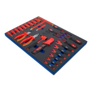 BGS Gereedschapswagenmodule 3/3: VDE-dopsleutelset | 10 mm (3/8") 26-dlg.-5