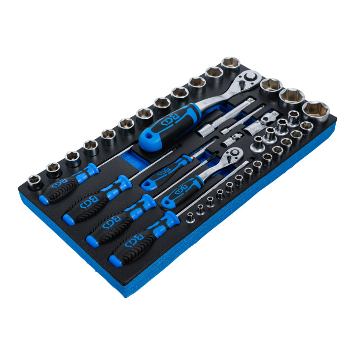 BGS Gereedschapswagenmodule voor BGS 2002 | Dopsleutelset en schroevendraaier | 43-dlg.