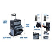 BGS Gereedschapwagen | verrijdbaar | met 111 gereedschappen-2