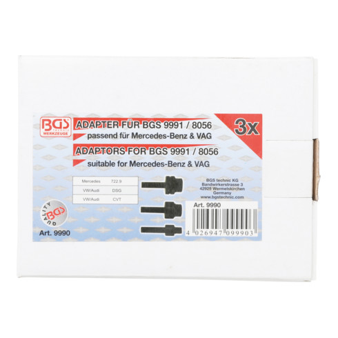 BGS Getriebeöl-Befülladapter-Satz,13-tlg.