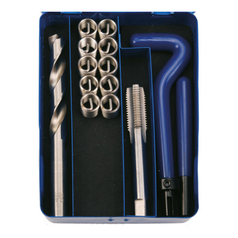 BGS Gewinde-Reparatursatz M14 x 1,25, 14-tlg.