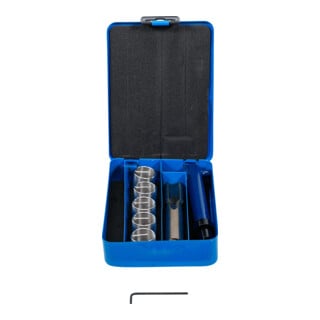 BGS Gewinde-Reparatursatz in Metall-Kassette, 7-teilig