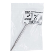 BGS Gewindebohrer 8698-3, lang, für Art. 8698, M3 x 0,5-3