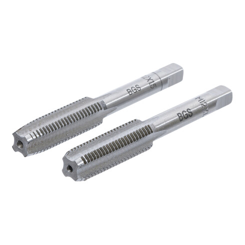 BGS Gewindebohrer Vor- und Fertigschneider M12 x 1,5, 2-tlg.