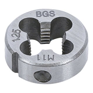 BGS Gewindeschneideisen M11 x 1,25 x 25 mm