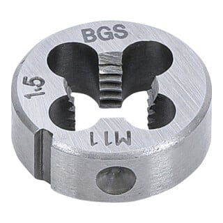 BGS Gewindeschneideisen M11 x 1,5 x 25 mm