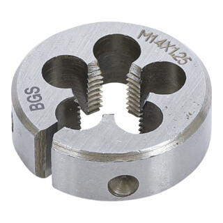 BGS Gewindeschneideisen M14 x 1,25 x 38 mm