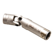 BGS Gloeibougie gewricht inzet Zeskantaandrijving Vierkantaandrijving 10 mm (3/8 inch) SW 12 mm