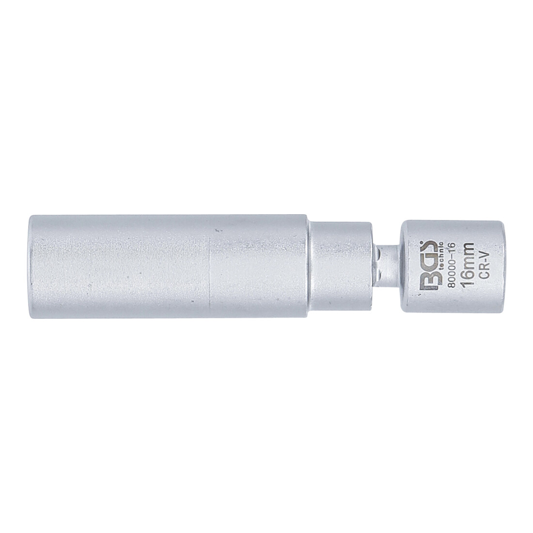 BGS Gloeikaars- en bougie-gewrichtdop, aandrijving binnenvierkant 10 mm (3/8"), SW 16 mm
