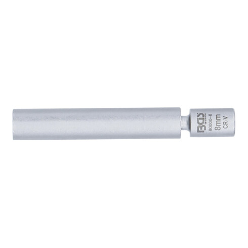 BGS Gloeikaars- en bougie-kantelbits, aandrijving binnenvierkant 6,3 mm (1/4"), SW 8 mm