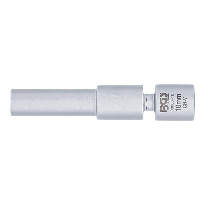 BGS Gloeikaars- en bougie-kantelstuk, aandrijving binnenvierkant 10 mm (3/8"), SW 10 mm