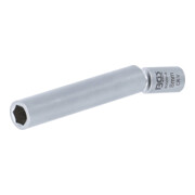 BGS Glüh- und Zündkerzen-Gelenk-Einsatz, Antrieb Innenvierkant 6,3 mm (1/4"), SW 8 mm
