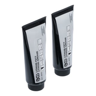 BGS Graisse lithium pour mini-pompe à graisse art. 9311 2 tubes