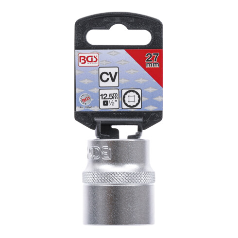 BGS Bussola poligonale, 12,5 mm (1/2"), 27 mm