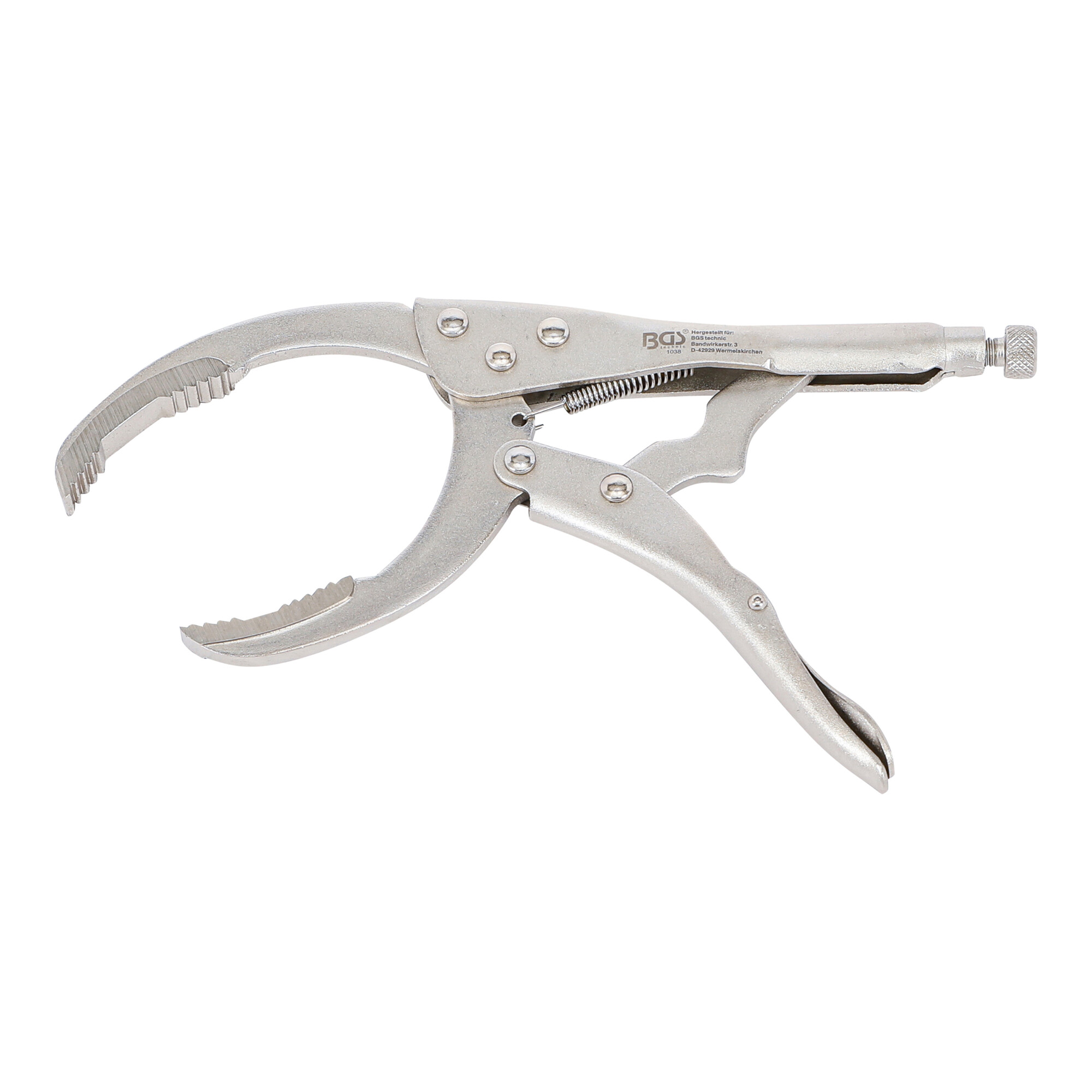 BGS Gripzange für Ölfilter Ø 53 - 115 mm 230 mm ; BGS technic