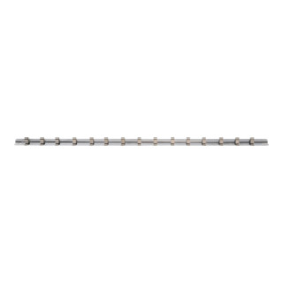 BGS Guida a clip con 15 clip, 6,3mm