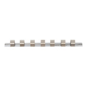 BGS Guide porta bussole con 7 clip, 12,5 mm (1/2")