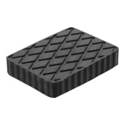 BGS Gummiauflage 7006, für Hebebühnen, 160 x 120 x 30 mm