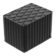 BGS Gummiauflage 7039, für Hebebühnen, 160 x 120 x 115 mm