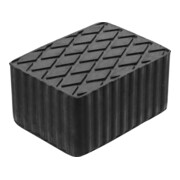 BGS Gummiauflage 7040, für Hebebühnen, 160 x 120 x 80 mm