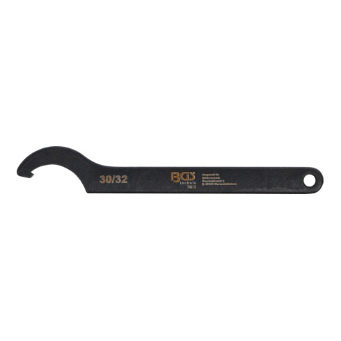BGS Haakmoersleutel met nok, 30 - 32 mm