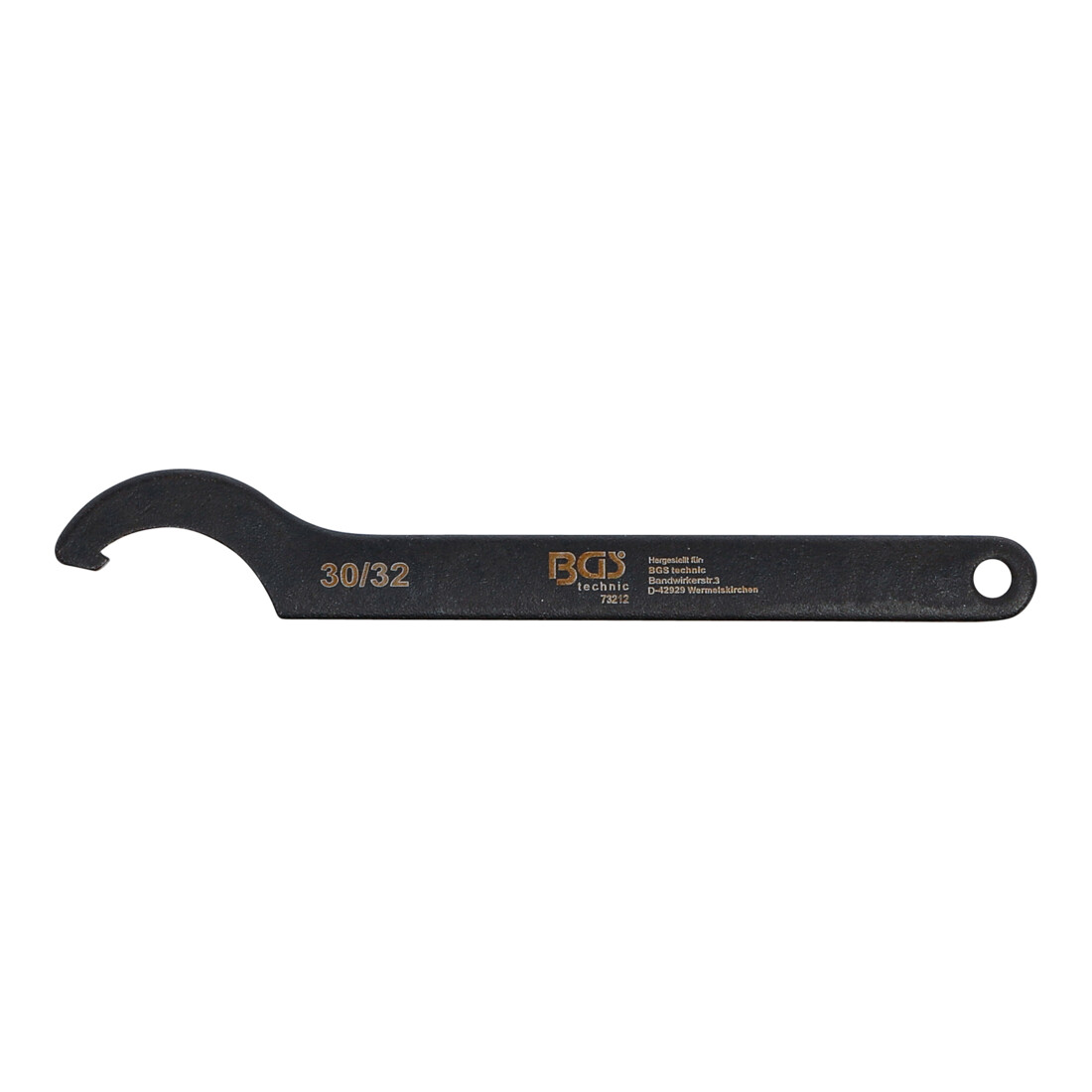BGS Haakmoersleutel met nok, 30 - 32 mm