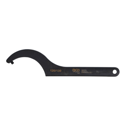 BGS Haakmoersleutel met pen, 120 - 130 mm