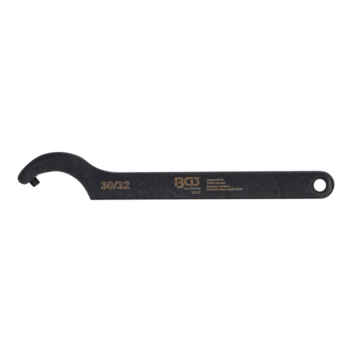 BGS Haakmoersleutel met pen, 30 - 32 mm