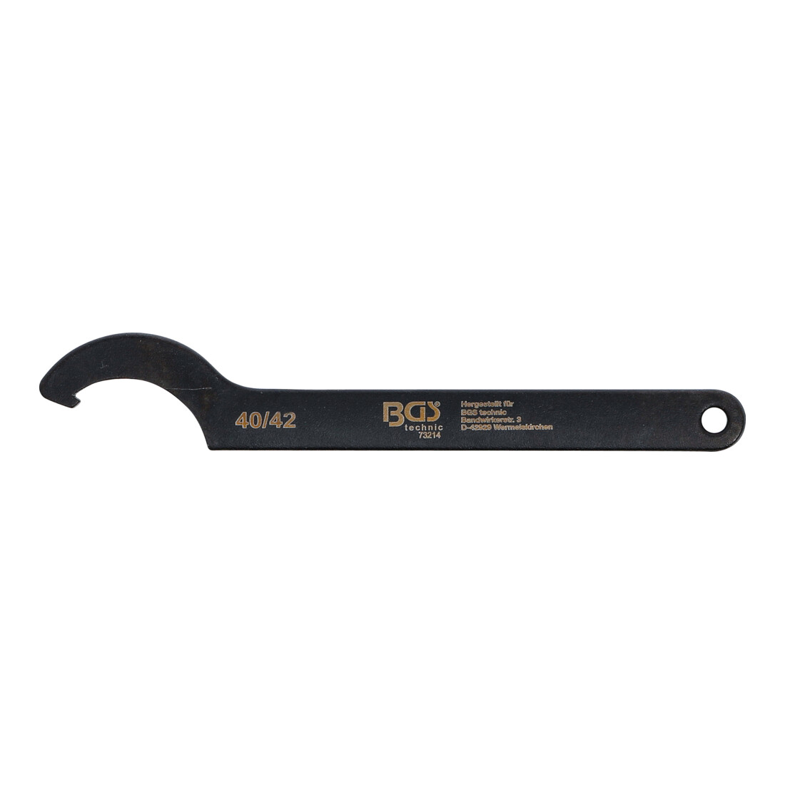 BGS Haaksleutel met neus, 40 - 42 mm