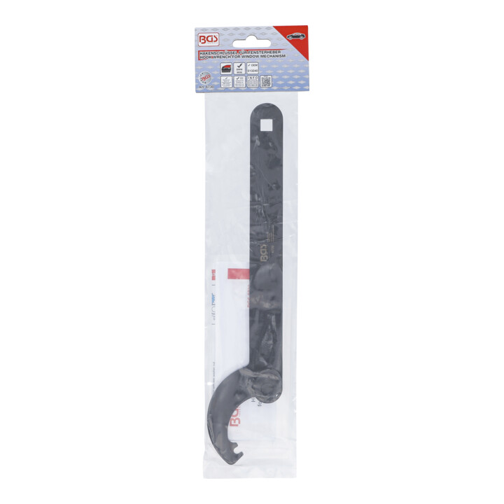 BGS Haaksleutel voor raamlifter | voor BMW E60, E81, E82 & MINI R50, R52, R53