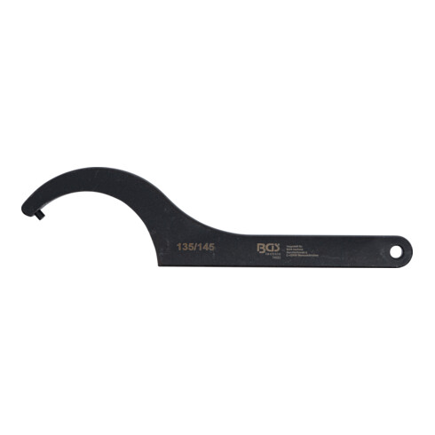 BGS Haaksteeksleutel met pen, 135 - 145 mm