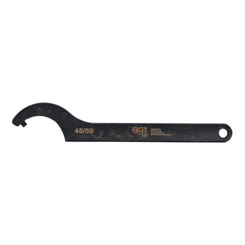 BGS Haaksteeksleutel met pen, 45 - 50 mm