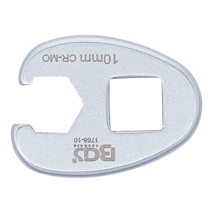 BGS Hahnenfußschlüssel Antrieb Innenvierkant 10 mm (3/8") SW 10 mm