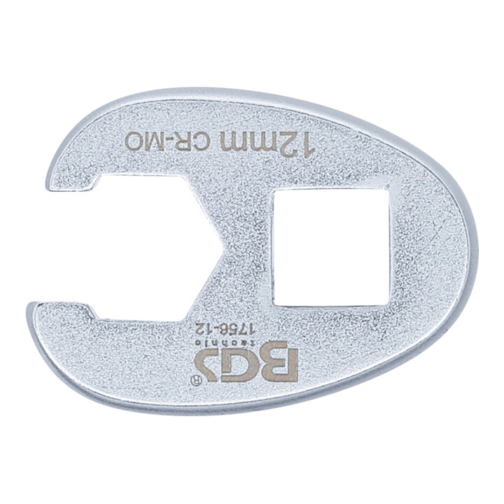 BGS Hahnenfußschlüssel Antrieb Innenvierkant 10 mm (3/8") SW 12 mm