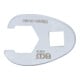 BGS Hahnenfußschlüssel Antrieb Innenvierkant 10 mm (3/8") SW 18 mm