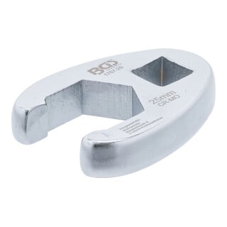 BGS Hahnenfußschlüssel Antrieb Innenvierkant 12,5 mm (1/2") SW 25 mm