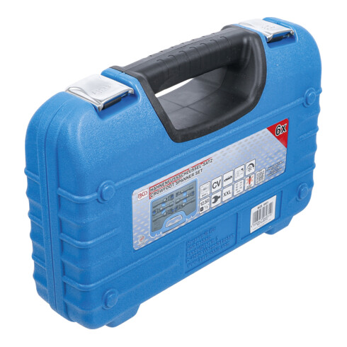 BGS Hahnenfußschlüssel-Satz 6931, Antrieb Innenvierkant 12,5 mm (1/2"), flexibel, 6-tlg.