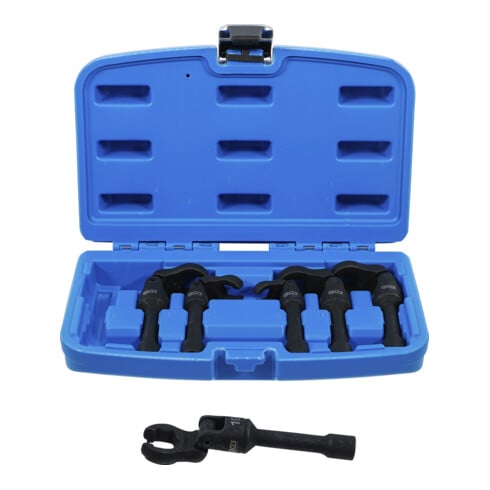 BGS Hahnenfußschlüssel-Satz, Antrieb Innenvierkant 10 mm (3/8"), mit Gelenk, 6-tlg.