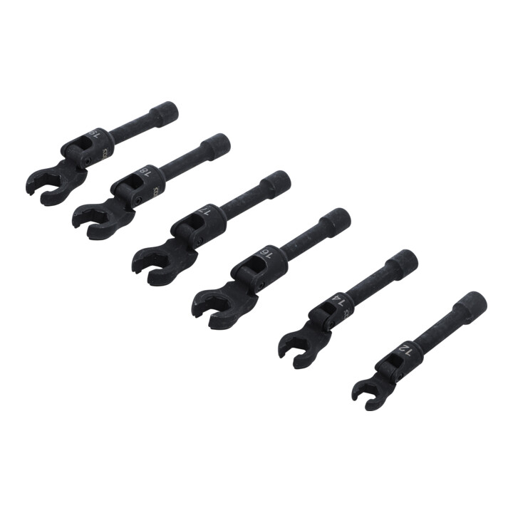 BGS Hahnenfußschlüssel-Satz, Antrieb Innenvierkant 10 mm (3/8"), mit Gelenk, 6-tlg.