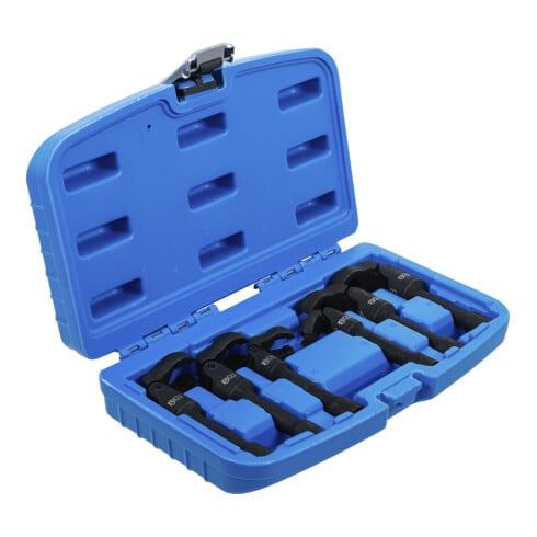 BGS Hahnenfußschlüssel-Satz, Antrieb Innenvierkant 10 mm (3/8"), mit Gelenk, 6-tlg.