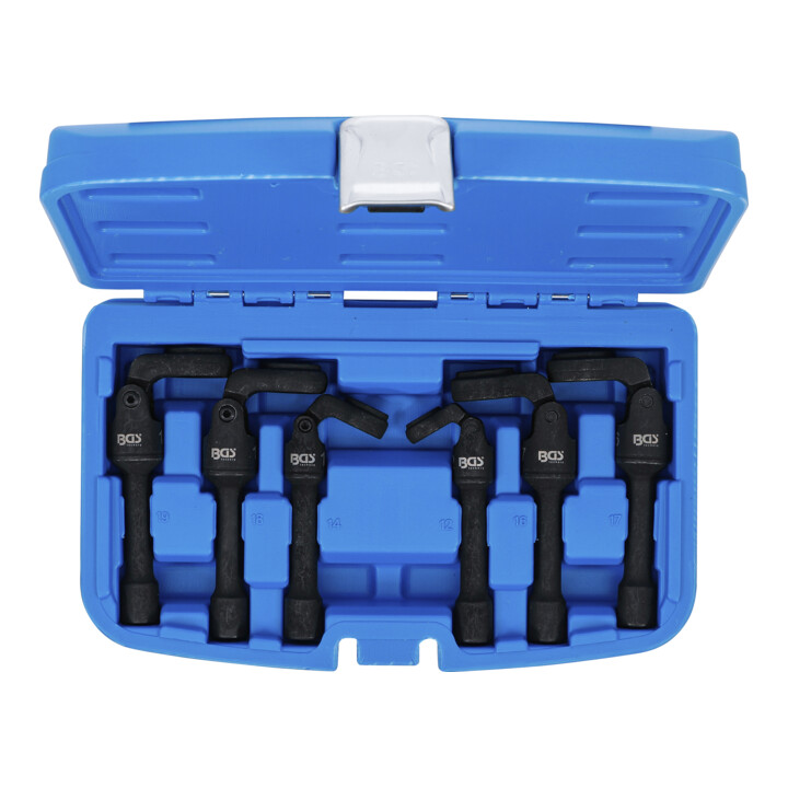 BGS Hahnenfußschlüssel-Satz, Antrieb Innenvierkant 10 mm (3/8"), mit Gelenk, 6-tlg.