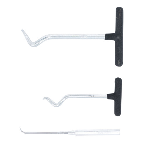 BGS Haken-Satz für Dichtring-Demontage 3 teilig