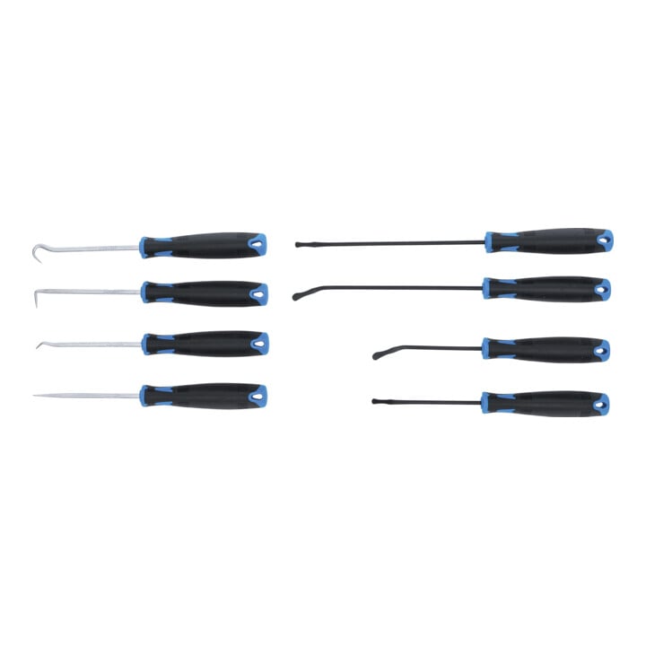 BGS Haken-Satz mit geraden und abgerundeten Spitzen 8-tlg.